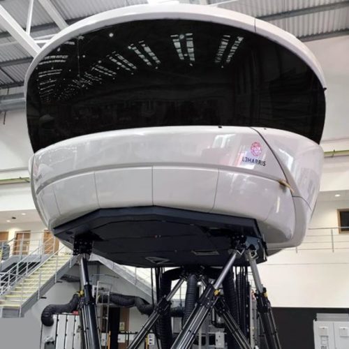 full flight simulator - e2m motion system
